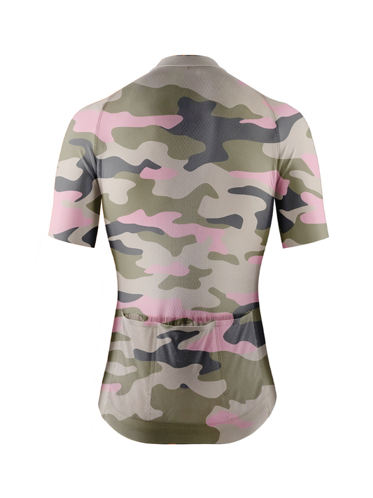 RockBros Women's Modern Camo Forest Mist Cycling Jersey