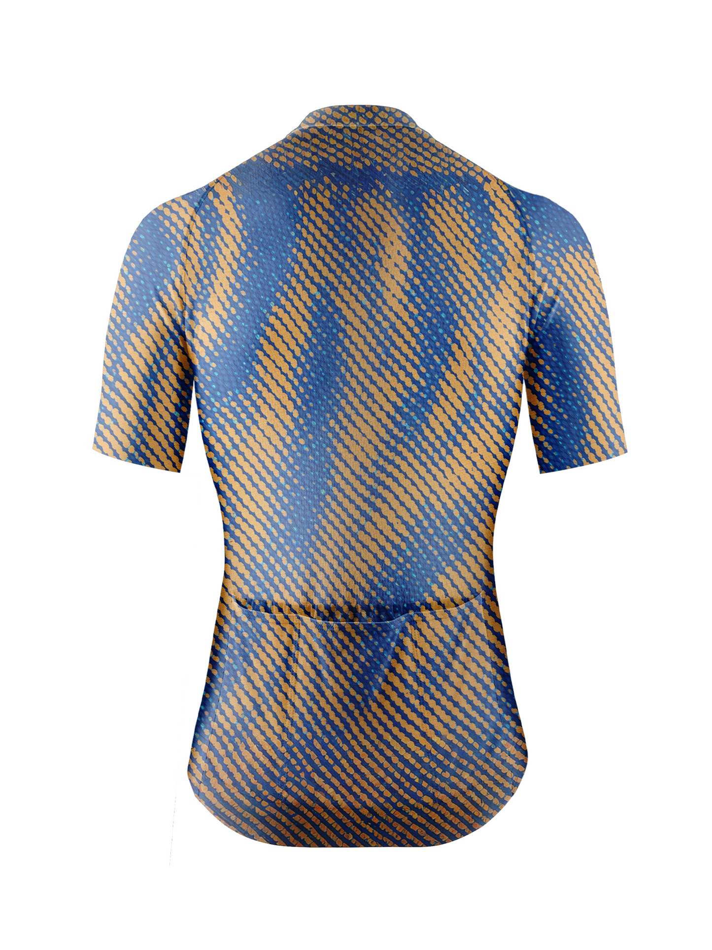 RockBros Women's Geometric Rhythm Halftone Wave Cycling Jersey