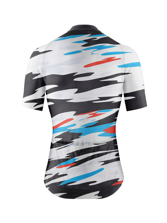 RockBros Men's Modern Camo Urban Glitch Cycling Jersey
