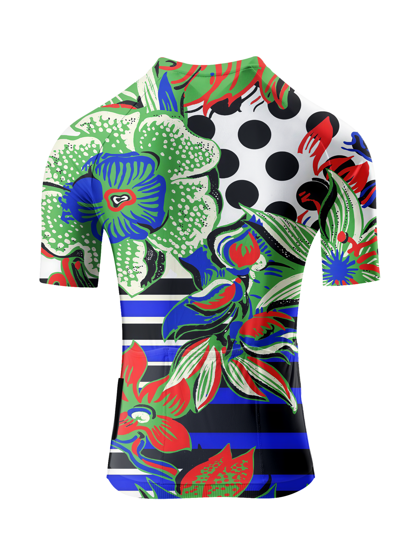 ROCKBROSWomen's "Mod-Flora" All-Weather Pop-Art Pro Aero Jersey