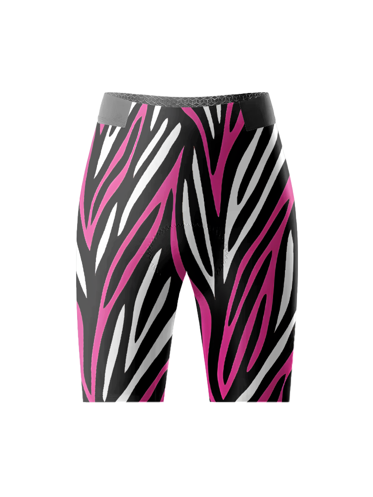 ROCKBROS Women's Zebra-Leopard Hybrid All-Weather Pro Aero Jersey