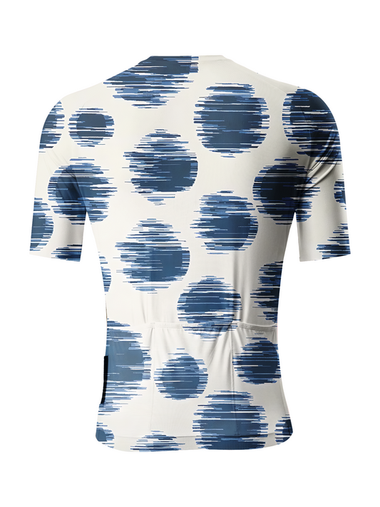 RockBros Women's "Glitch Dot" Kinetic Digital Print Cycling Jersey