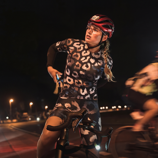 ROCKBROS Women's "Shadow Rosette" Metallic Wild Pro Aero Jersey