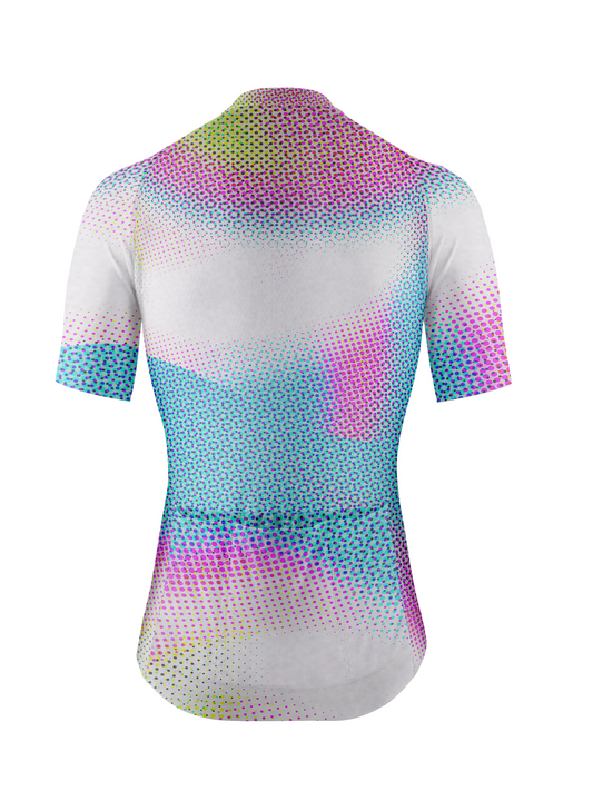 RockBros Women's "Candy Halftone" Vibrant Pop-Art Cycling Jersey