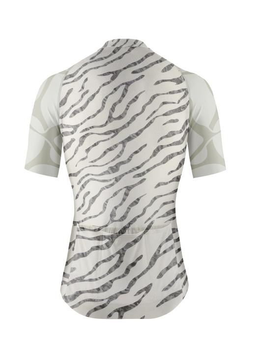 RockBros Men's "Savanna Pulse" Hand-Drawn Zebra Performance Cycling Jersey