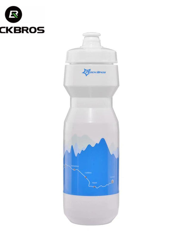 ROCKBROS Bicycle Bottle Mountain Bike Water Drink Bottle Outdoor Sports Plastic Portable Large Capacity Cycling Water Bottle