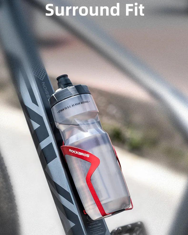 ROCKBROS Bike Bottle Holder Aluminum Alloy One Piece Water Cup Bicycle Mount Ultralight Rack MTB Road Cycling Cage Bracket Parts