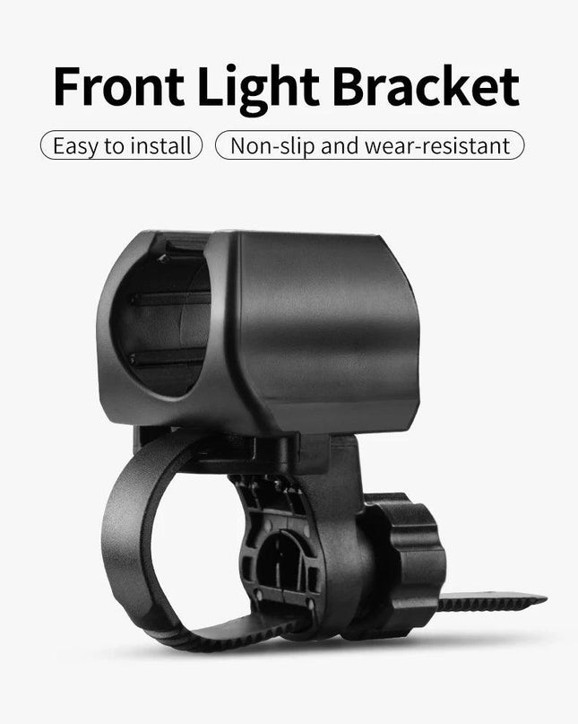 ROCKBROS Bicycle Light Holder Mount Bike Flashlight Bracket MTB Road Bike Rotating Quick Release Cycling Lamp Holder Accessories