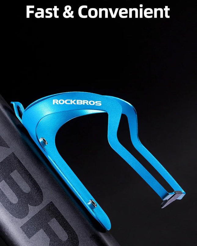 ROCKBROS Bike Bottle Holder Aluminum Alloy One Piece Water Cup Bicycle Mount Ultralight Rack MTB Road Cycling Cage Bracket Parts