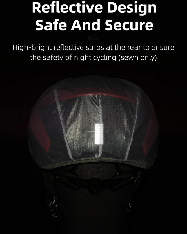 ROCKBROS Cycling Bike Helmets Rain Covers Windproof Waterproof Dust-proof Rain Cover MTB Road Bike Bicycle Helmet Protect Cover