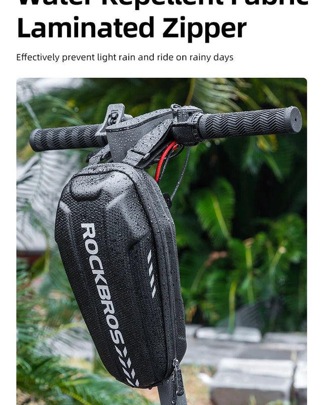 ROCKBROS Hard Shell Front Frame Scooter Hanging Bag Waterproof MTB Road Bike Folding Bag Multifunctional Electric Bicycle Bag