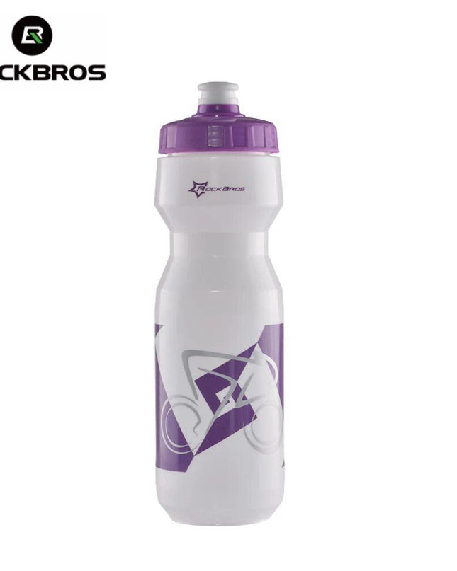 ROCKBROS Bicycle Bottle Mountain Bike Water Drink Bottle Outdoor Sports Plastic Portable Large Capacity Cycling Water Bottle