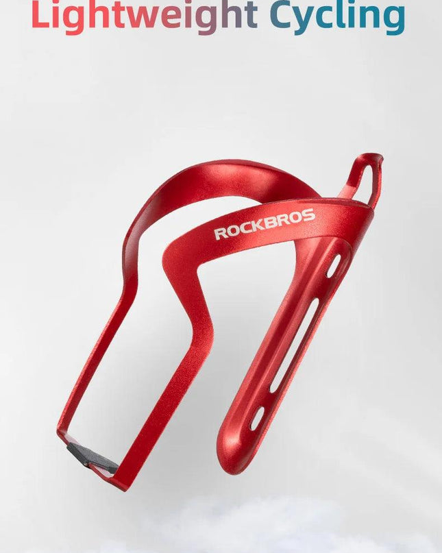 ROCKBROS Bike Bottle Holder Aluminum Alloy One Piece Water Cup Bicycle Mount Ultralight Rack MTB Road Cycling Cage Bracket Parts