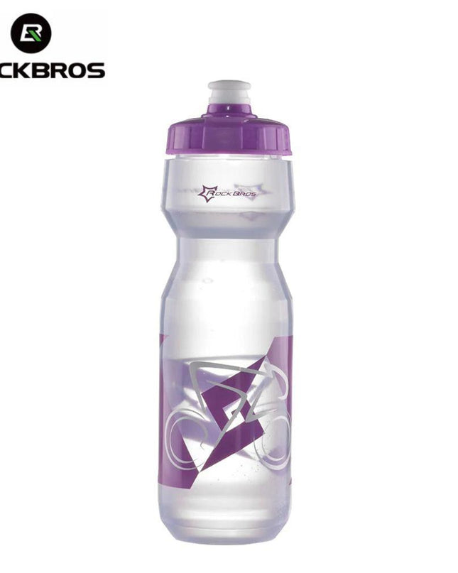 ROCKBROS Bicycle Bottle Mountain Bike Water Drink Bottle Outdoor Sports Plastic Portable Large Capacity Cycling Water Bottle