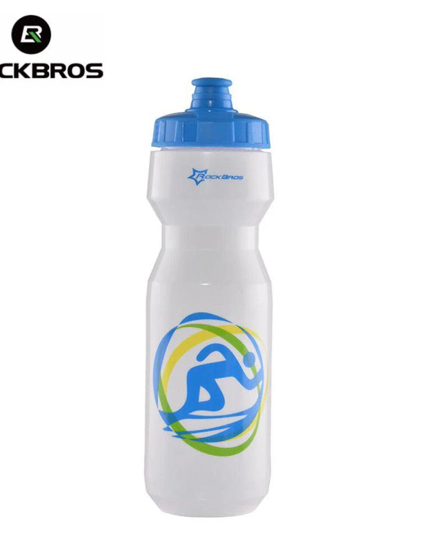 ROCKBROS Bicycle Bottle Mountain Bike Water Drink Bottle Outdoor Sports Plastic Portable Large Capacity Cycling Water Bottle