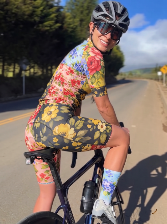 ROCKBROS Women's Heirloom Patchwork Artistic Pro Jersey