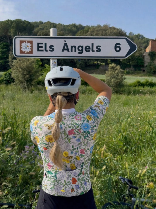 ROCKBROS Women's Enchanted Garden Hand-Drawn Botanical Pro Jersey