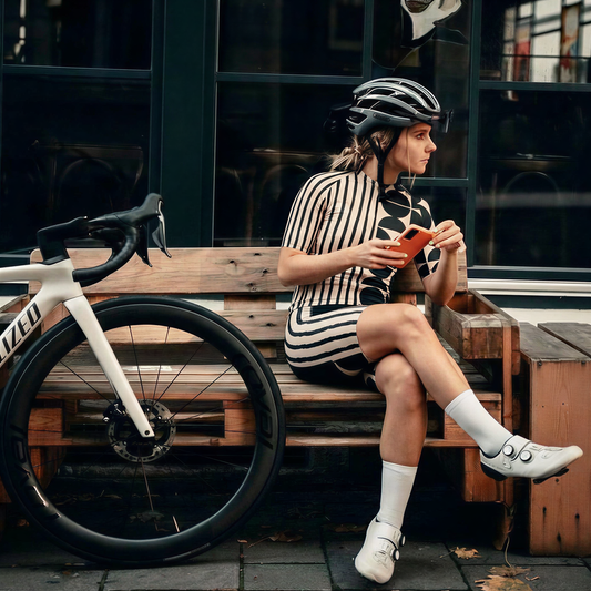 ROCKBROS Women's "Linear Harmony" Avant-Garde Geometric Pro Aero Jersey