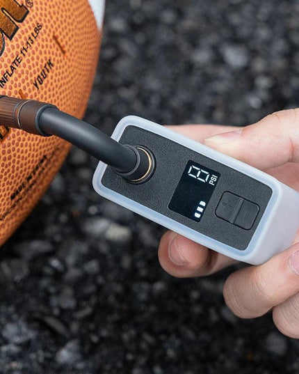 ROCKBROS Bike Air Pump Portable Mini Electric Air Compressor Treasure Type-C With LED Indicator Light Road MTB Accessories