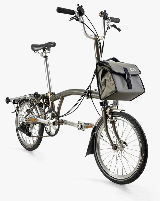 ROCKBROS Foldable Bag Insulated Bike Handlebar Bag Multi Functional 4-7L High Large Capacity Front Bag for Folding Bike