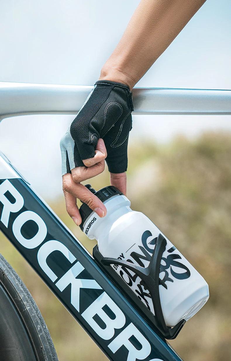 ROCKBROS Cycling Gloves Half Finger Sport Gloves Breathable Summer MTB Mountain Outdoor Fitness Mittens Bicycle Glove Equipment