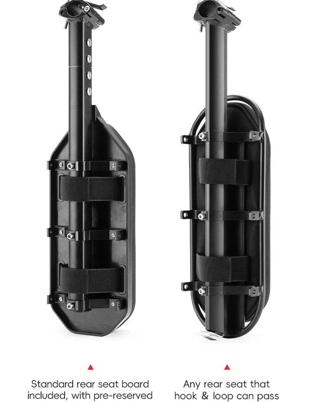 ROCKBROS Multifunctional Rear Seat Bag Universal Saddle Bag Back Rack 5L Capacity Seat Bag Expandable Cycling Luggage Trunk Bags