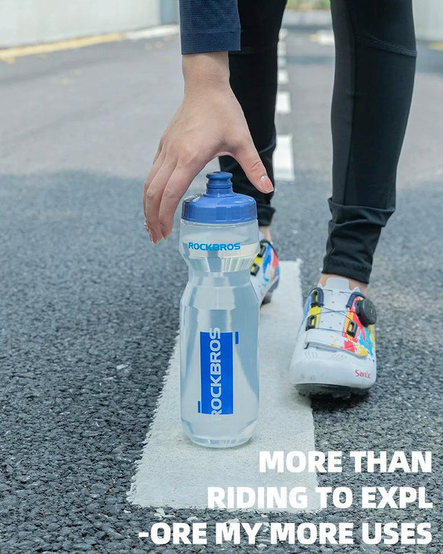 ROCKBROS Water Bottle 750ml Cycling Water Drink Bottle Outdoor Sports Travel Leisure Portable Kettle Water Bottle Drinkware
