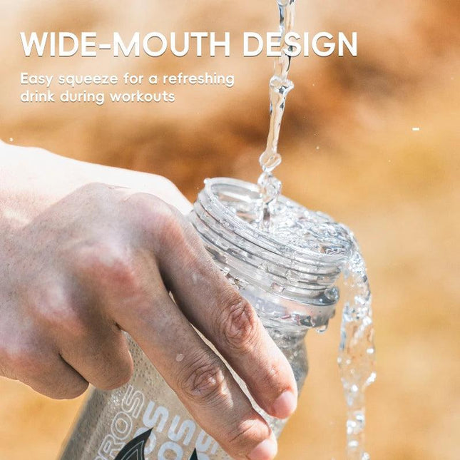 ROCKBROS Bicycle Water Bottle 600ML Lightweight Cycling Kettle Outdoor Sports Portable Portable MTB Road Bike Sport Water Bottle