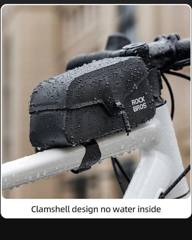 ROCKBROS Bike Bag Hook Bag Magnetic Upper Tube Bag Ultralight Top Front Tube Frame Bag Riding Bag Mountain Bike Storage Bag