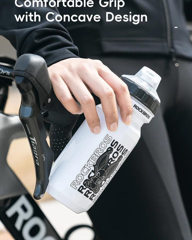 ROCKBROS Bicycle Water Bottle 600ML Lightweight Cycling Kettle Outdoor Sports Portable Portable MTB Road Bike Sport Water Bottle