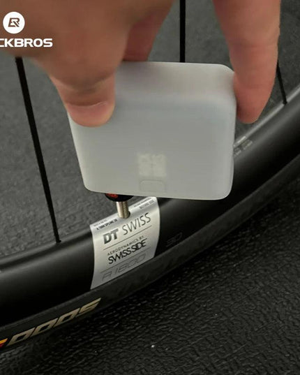 ROCKBROS Bike Air Pump Portable Mini Electric Air Compressor Treasure Type-C With LED Indicator Light Road MTB Accessories