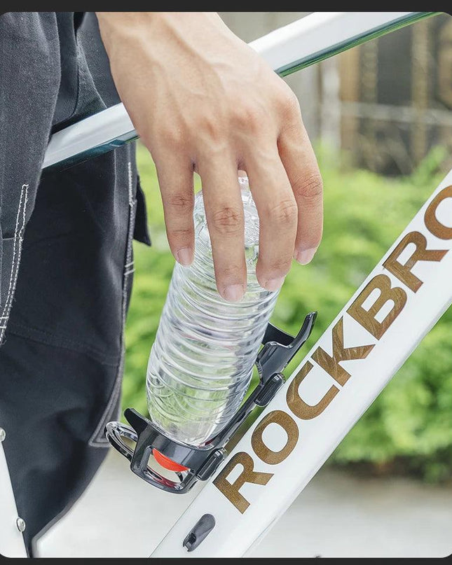 ROCKBROS Bicycle Bottle Cage PC Ultralight Bike Bottle Rack Cages Cycling Bottle Holder Bracket Portable MTB Bike Accessories