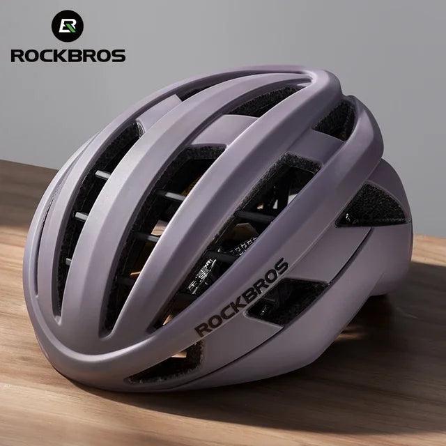 ROCKBROS Cycling Helmet Ultralight Fashion Breathable MTB Road Bicycle Helmet Men Women Suit 54-62CM Racing Bike Equipments 
