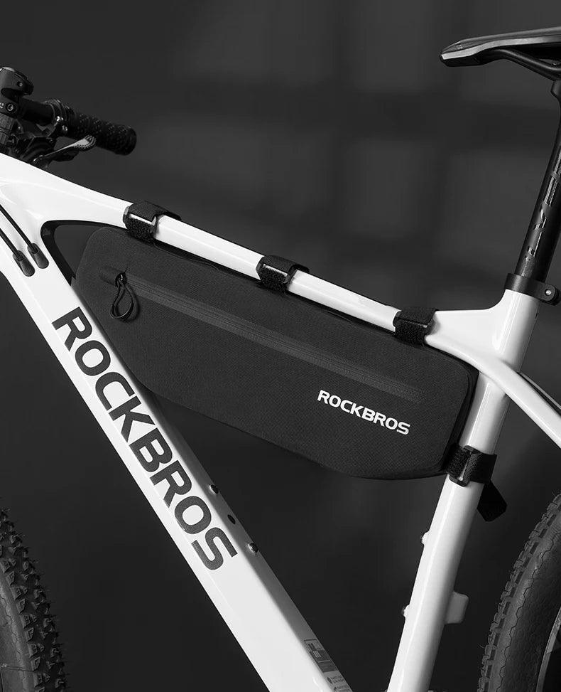 ROCKBROS Cycling Bicycle Bags Top Tube Front Frame Bag Waterproof MTB Road Triangle Pannier Dirt-resistant Bike Accessories Bags