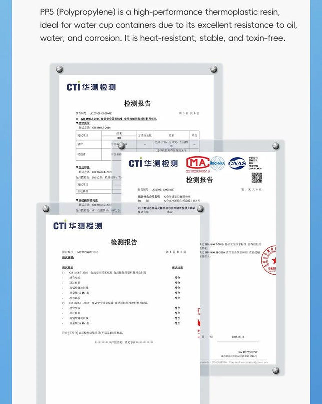 ROCKBROS Sports Water Bottle 600ml Leak-proof  PP5 Food-grade Material Sports Bottle Bicycle Lockable Cycling Water Kettle