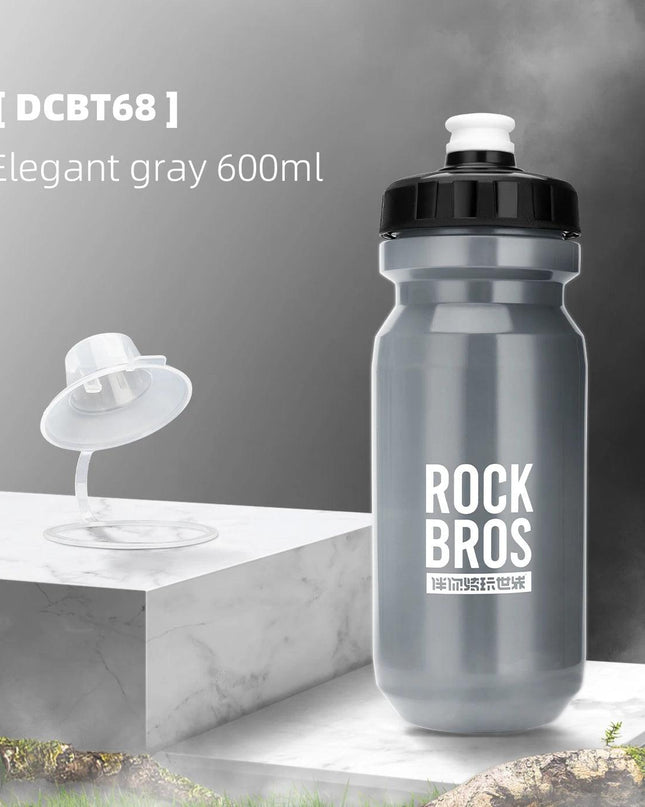 ROCKBROS Bicycle Water Bottle 600ML Lightweight Cycling Kettle Outdoor Sports Portable Portable MTB Road Bike Sport Water Bottle