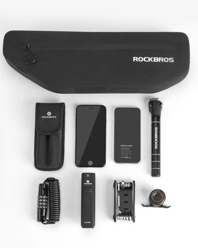 ROCKBROS Cycling Bicycle Bags Top Tube Front Frame Bag Waterproof MTB Road Triangle Pannier Dirt-resistant Bike Accessories Bags