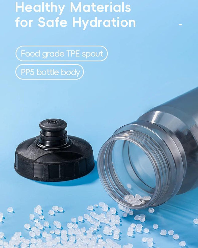 ROCKBROS Bicycle Water Bottle 600ML Lightweight Cycling Kettle Outdoor Sports Portable Portable MTB Road Bike Sport Water Bottle