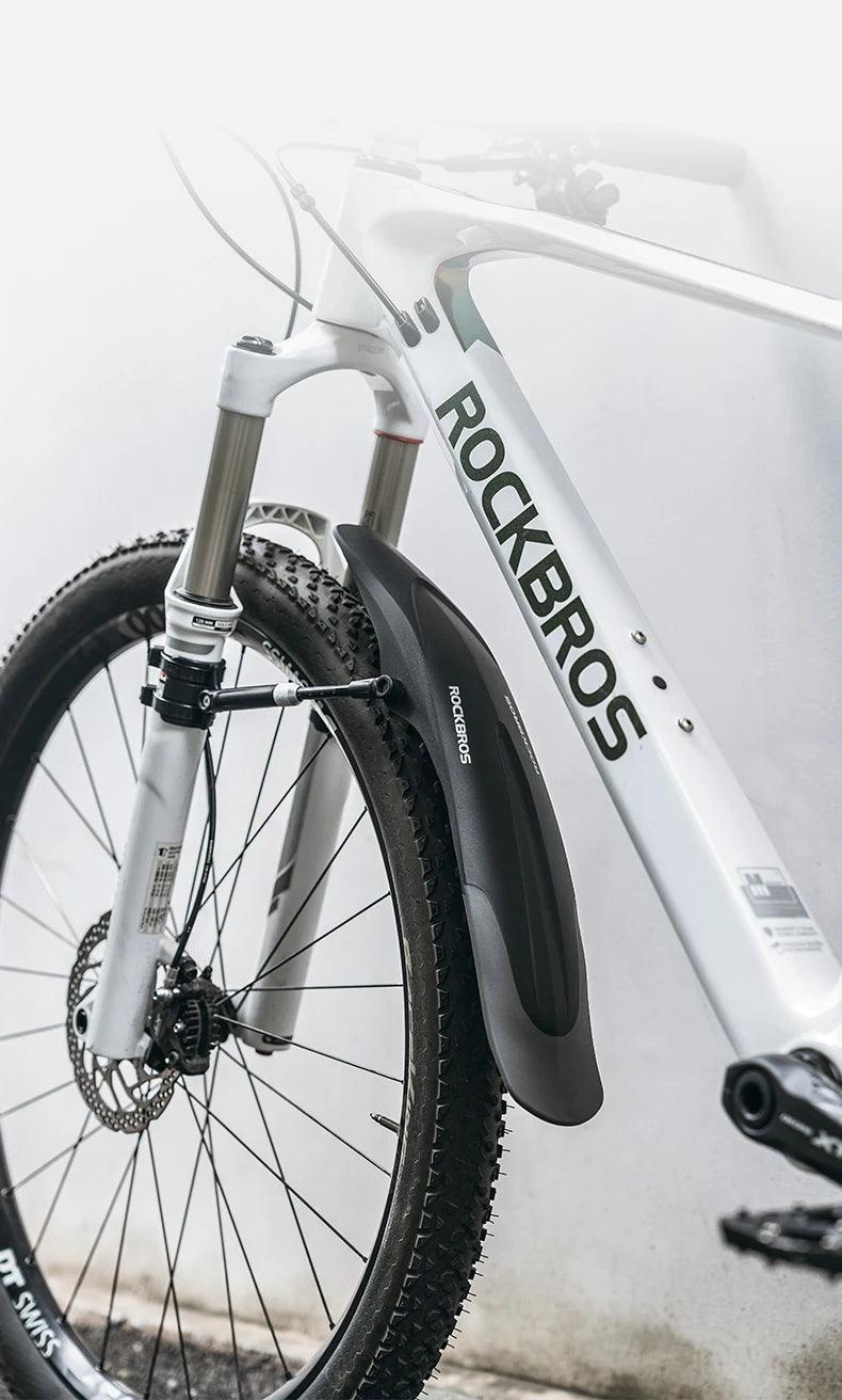 ROCKBROS Mountain Bike Mudguard Widen Quick Release 26-29 Inch Durable lnnovative Installation Fender Bicycle Accessaries