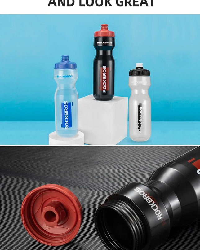 ROCKBROS Water Bottle 750ml Cycling Water Drink Bottle Outdoor Sports Travel Leisure Portable Kettle Water Bottle Drinkware