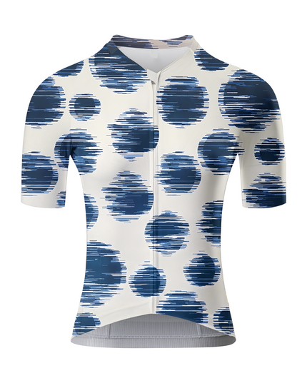 RockBros Women's "Glitch Dot" Kinetic Digital Print Cycling Jersey