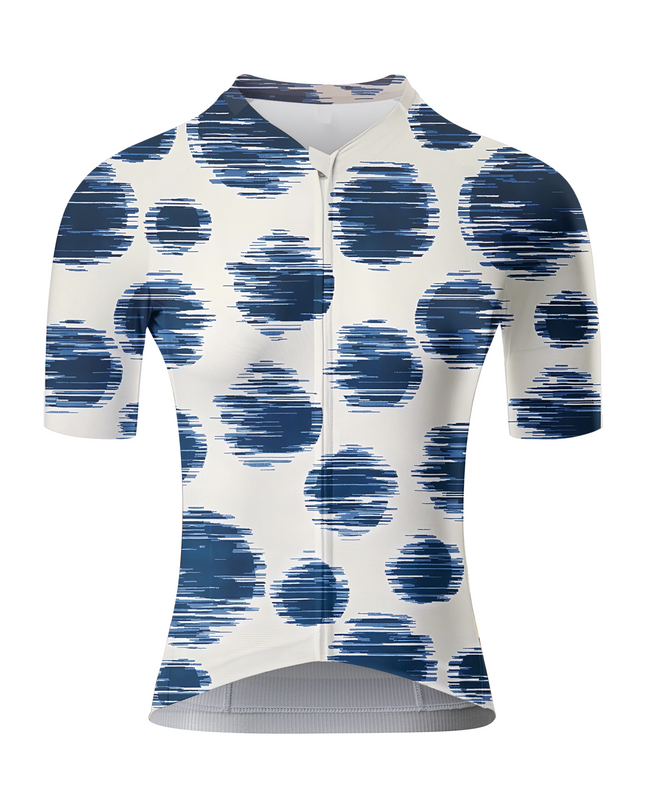 RockBros Women's "Glitch Dot" Kinetic Digital Print Cycling Jersey