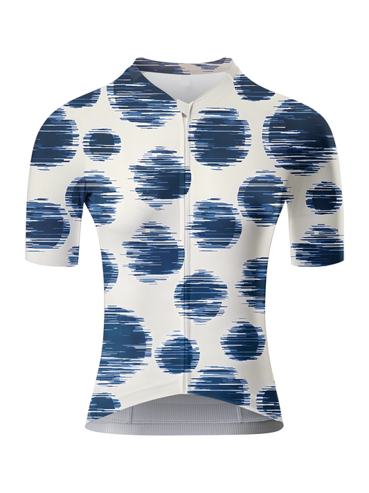RockBros Women's "Glitch Dot" Kinetic Digital Print Cycling Jersey