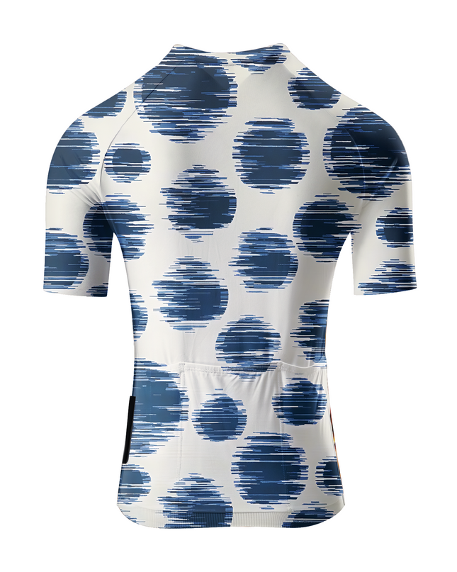 RockBros Women's "Glitch Dot" Kinetic Digital Print Cycling Jersey