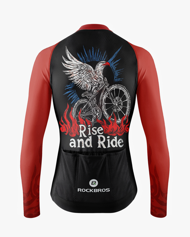 Men's "Rise and Ride" Cycling Jersey