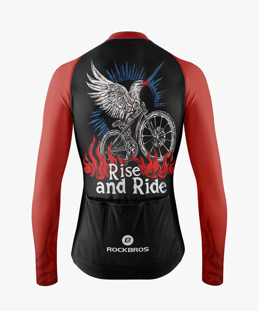 Men's "Rise and Ride" Cycling Jersey
