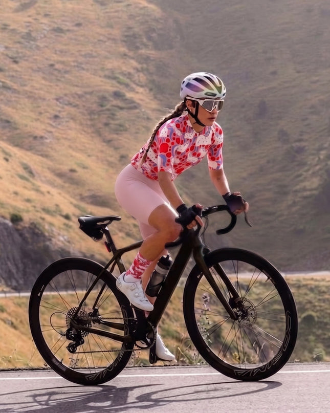 ROCKBROS Women's Sakura Pink Professional Cycling Bibs
