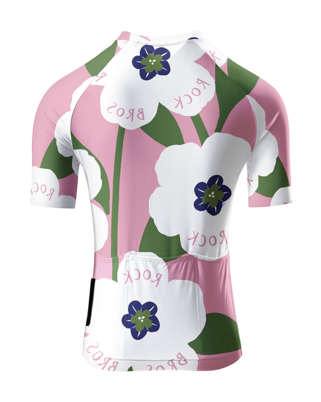 ROCKBROS Women's Pastel Bloom Heritage Pro Jersey