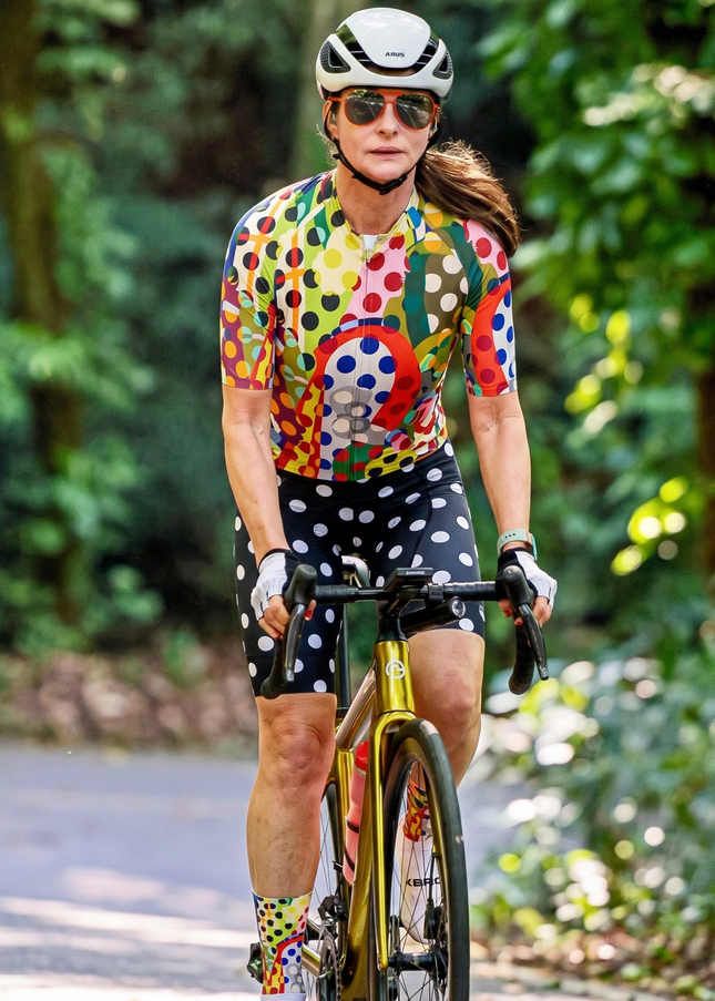 ROCKBROS Women's Kaleidoscope Pop-Art Surrealist Pro Jersey