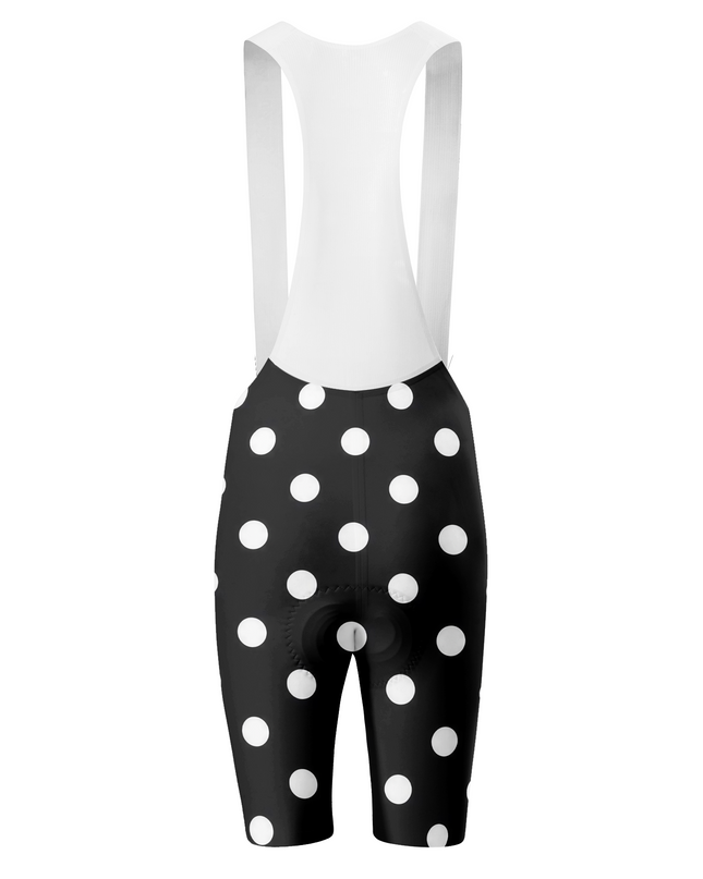 ROCKBROS Women's Classic Obsidian Dot Pro Bib Shorts